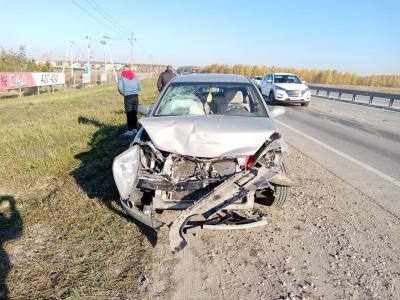 В аварии в Рязанском районе пострадали трое детей